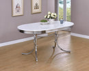 Retro Collection White Dining Table image