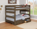 Wrangle Hill Gun Smoke Full/Full Bunk Bed image
