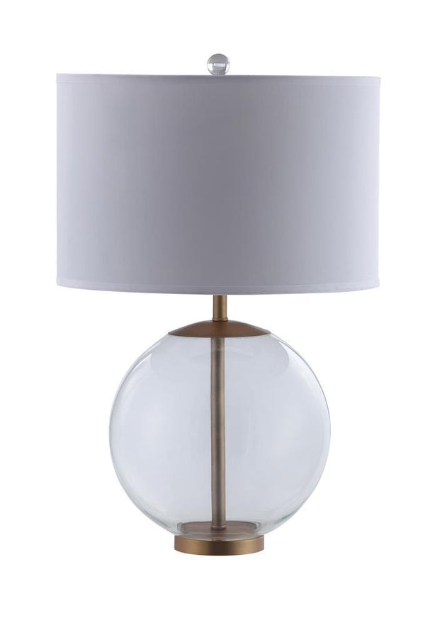 White and Clear Table Lamp image