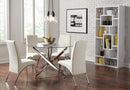 Walsh Contemporary Chrome Dining Table image