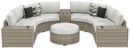 Calworth 7-Piece Outdoor Sectional with Ottoman image