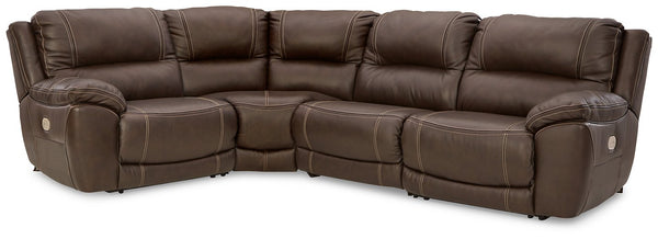 Dunleith 4-Piece Power Reclining Sectional image