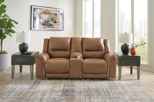 Trasimeno Power Reclining Loveseat with Console image